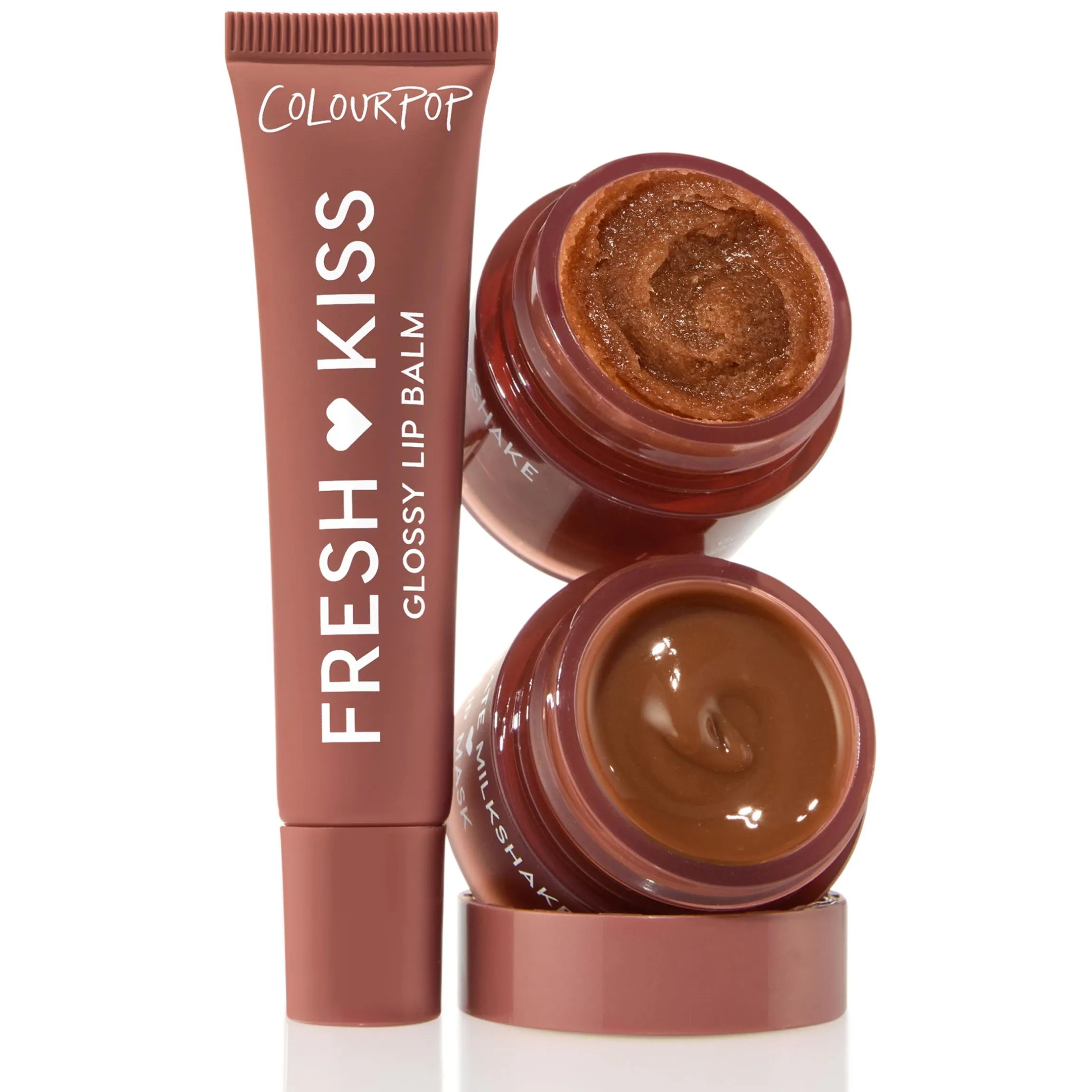 Fresh Kiss Lip Scrub, Mask + Balm Set