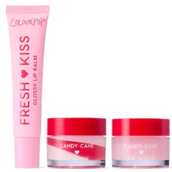 Fresh Kiss Lip Scrub, Mask + Balm Set