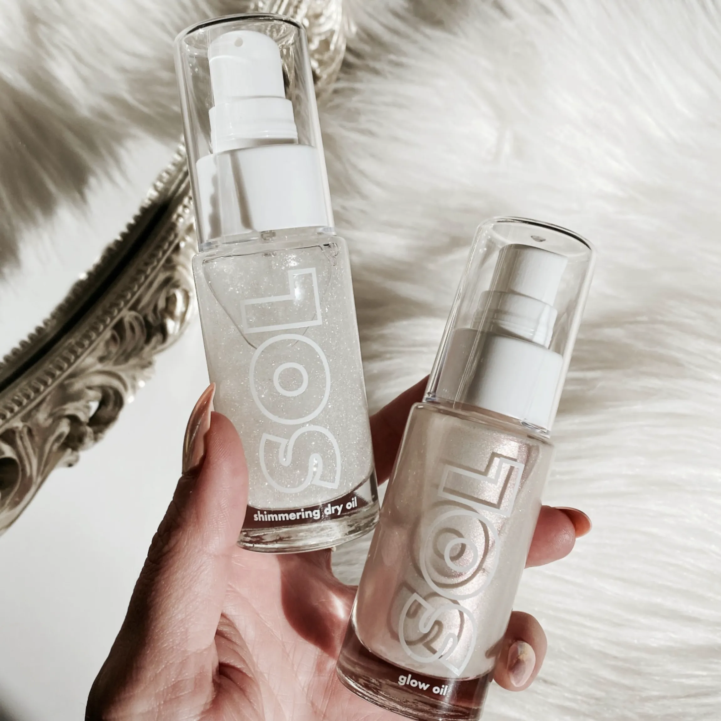 Mini Shimmering Dry Oil